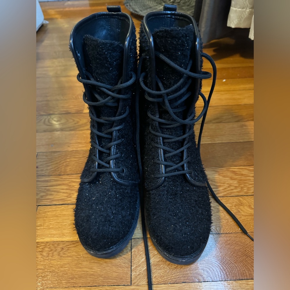 Stuart Weitzman Combat Boots Size 7.5